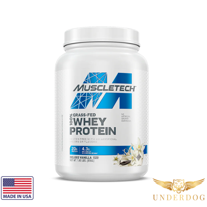 Muscletech Grass fed whey protein