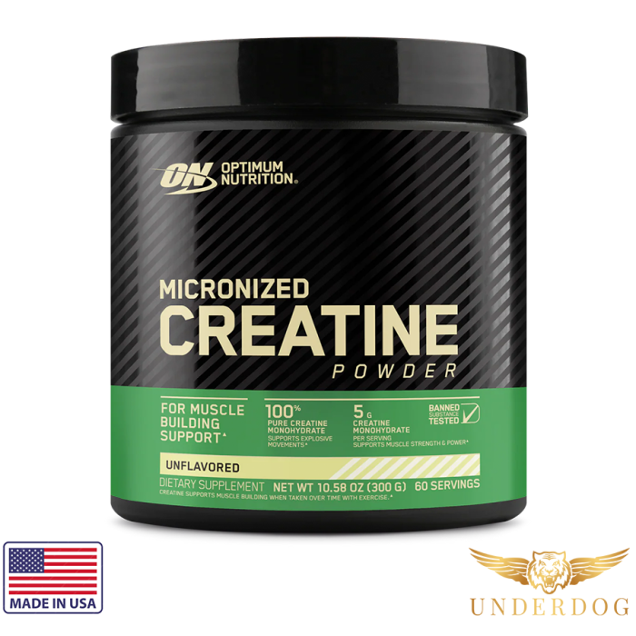 optimum nutriution creatine monohydrate 300 გრ