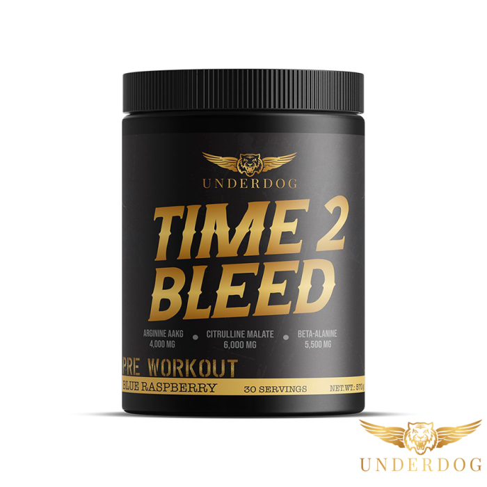 UNDERDOG TIME 2 BLEED PRE WORKOUT